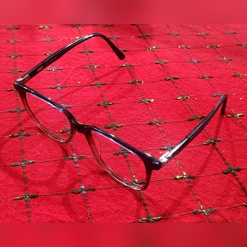 MODO Model 6553 Blugt Blue Gradient rectangular eyeglasses 50-16-145 Frames only